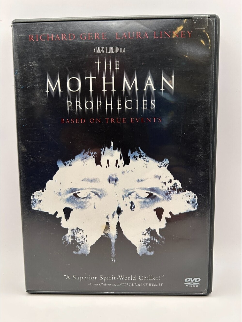 The Mothman Prophecies DVD Widescreen & Full Richard Gere 2002 Thriller